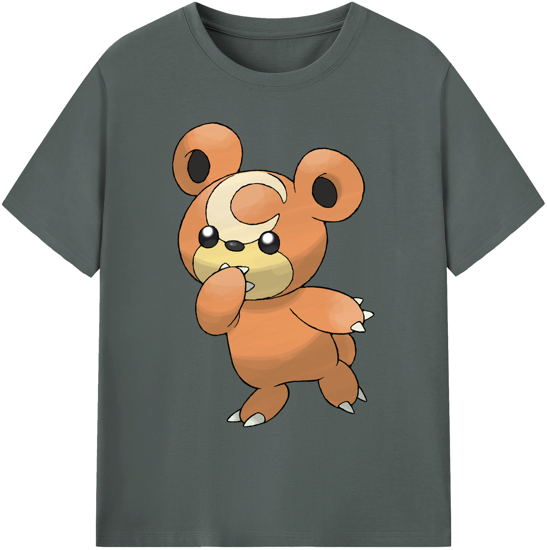 （画像用） ポケットモンスター Pokémon 綿100％ メンズ半袖Tシャツ｜肌触りやわらか＆通気性